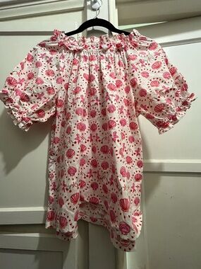 Hill House | Tops | Nwt Hill House The Josie Set Light Blue Jungle